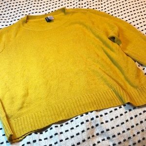 Mustard Yellow Sweater.